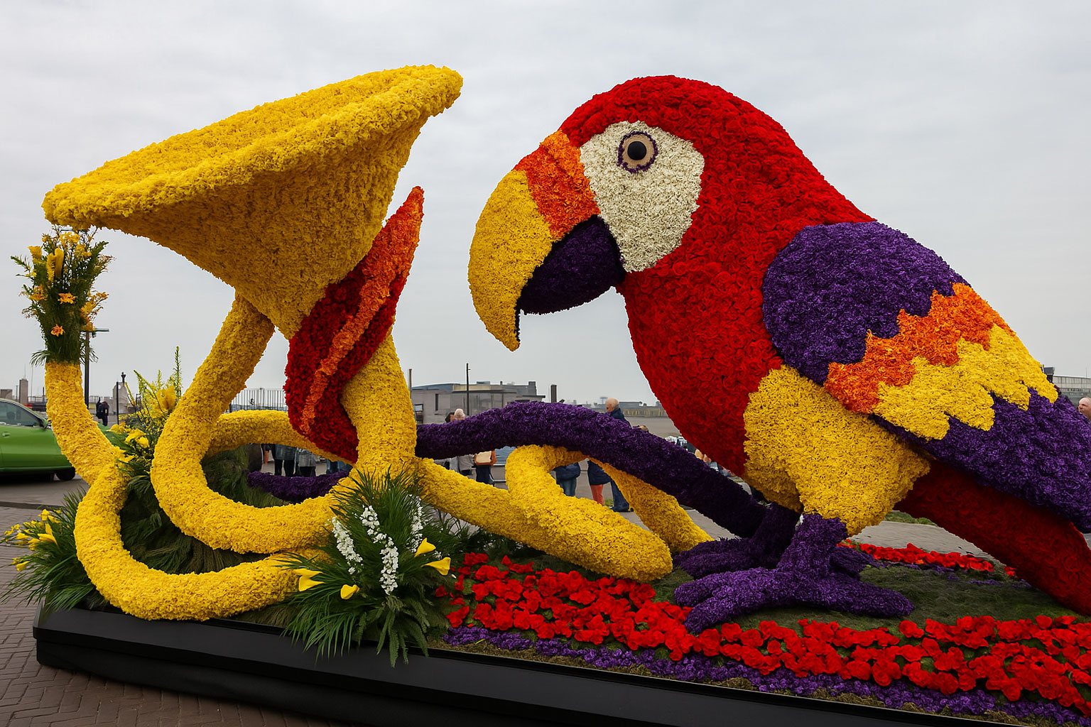 praalwagens bloemencorso voorjaars evenementen fotograa